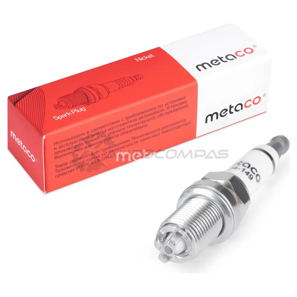 Свеча зажигания METACO 6904149 1441302208 EFPPE 6C - Изображение 1