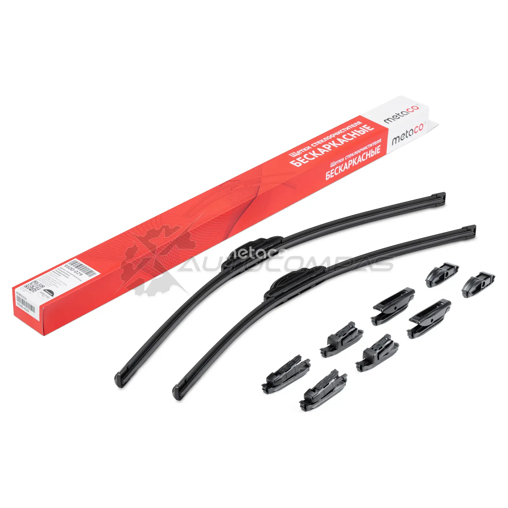 Щетки стеклоочистителя (Комплект) METACO 9500-029 1439850346 MYQ6 FJC - Изображение 1