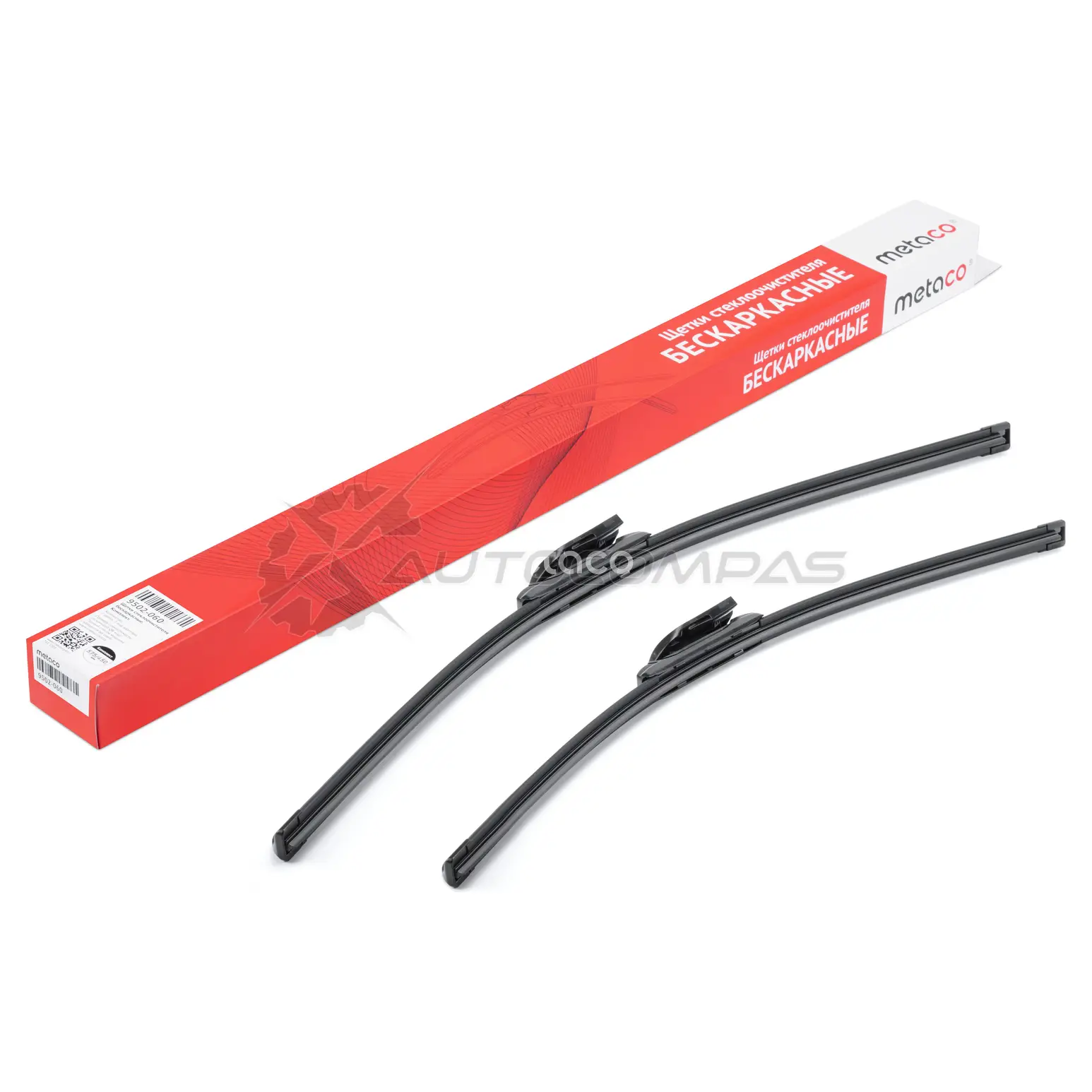 Щетки стеклоочистителя (Комплект) METACO 9502-060 OR6W 6T 1441303029 - Изображение 1