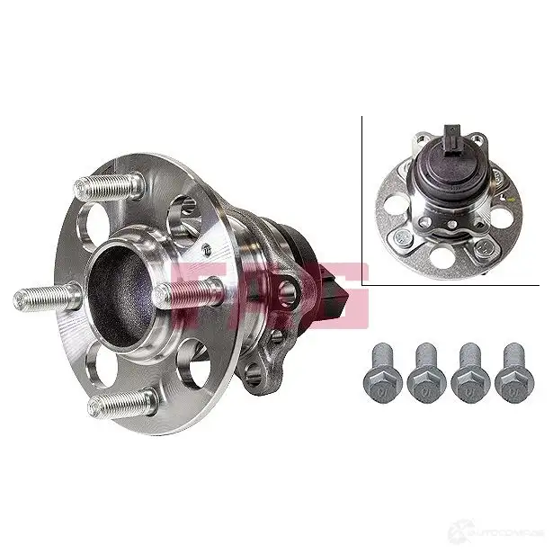 Подшипник ступицы колеса, комплект FAG 713626840 1436764029 HAOYIX 4 - Изображение 1