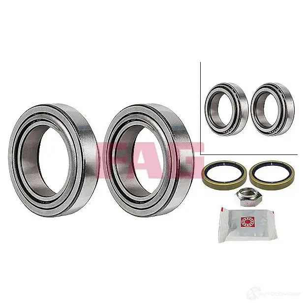 Подшипник ступицы колеса, комплект FAG 4014870007560 713690330 XR96O H 1693676