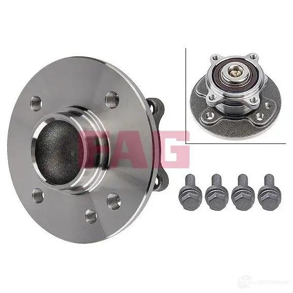 Подшипник ступицы колеса, комплект FAG 713649370 4014870005313 PF D6VGR 1693308 - Изображение 1