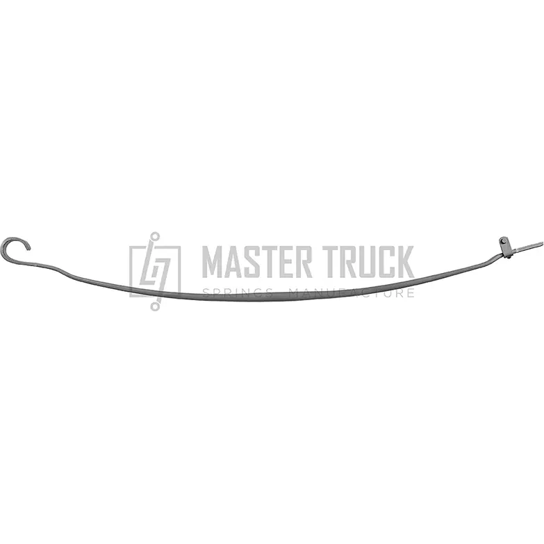 Лист №2 (подкоренной) рессоры перед. 2-х лист. TRUCK-1 3, 4, P, G, R, T Series [90х32] Master Truck QM8G 5 MR231002 1437032604 P9DHVJE изображение 1