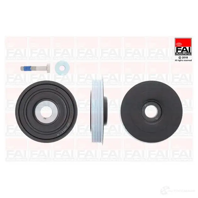 Комплект ременного шкива коленвала FAI AUTOPARTS fvd1011k 5027049506701 Q6 YRIL 1424271669