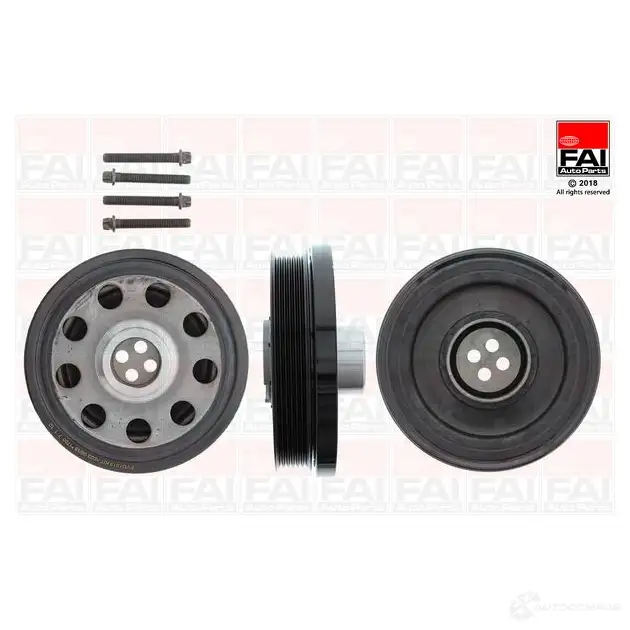Комплект ременного шкива коленвала FAI AUTOPARTS U137 2 1424271671 fvd1013k 5027049506749