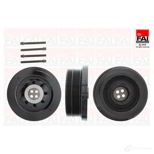 Комплект ременного шкива коленвала FAI AUTOPARTS 1424271680 fvd1035k E7IS B 5027049506947
