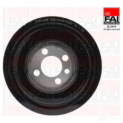 Шкив коленвала FAI AUTOPARTS fvd1089 1437393862 7Q22V M - Изображение 1
