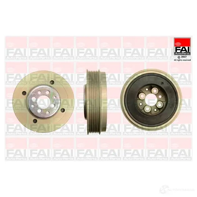 Шкив коленвала FAI AUTOPARTS 2167254 V Z6FFB6 fvd1040 5027049466098 изображение 0