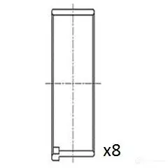 Вкладыши шатунные FAI AUTOPARTS ZV W3GV 1424227756 5027049554702 bb2054std изображение 0