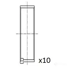 Вкладыши шатунные FAI AUTOPARTS 1424227816 5027049559240 bb2075std L WZS7 изображение 0