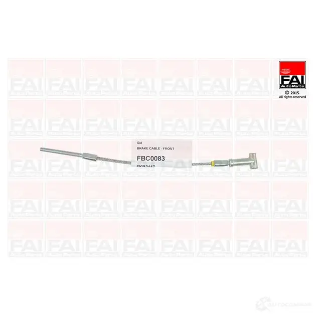 Трос ручника, стояночного тормоза FAI AUTOPARTS fbc0083 1437431228 I RGOAJA