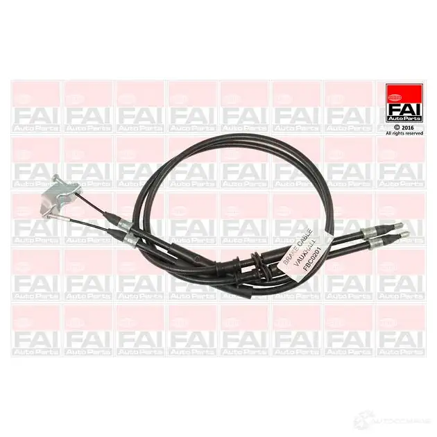 Трос ручника, стояночного тормоза FAI AUTOPARTS fbc0201 1437431947 X JBK7
