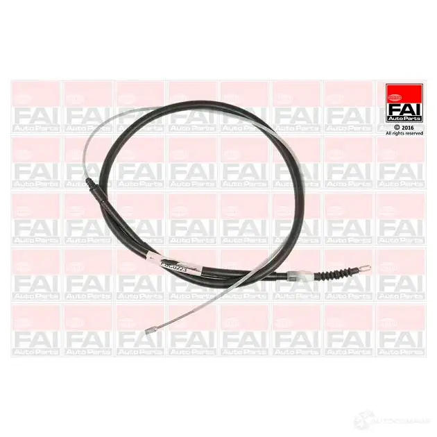 Трос ручника, стояночного тормоза FAI AUTOPARTS fbc0223 KEV CDGO 1437431954 изображение 0