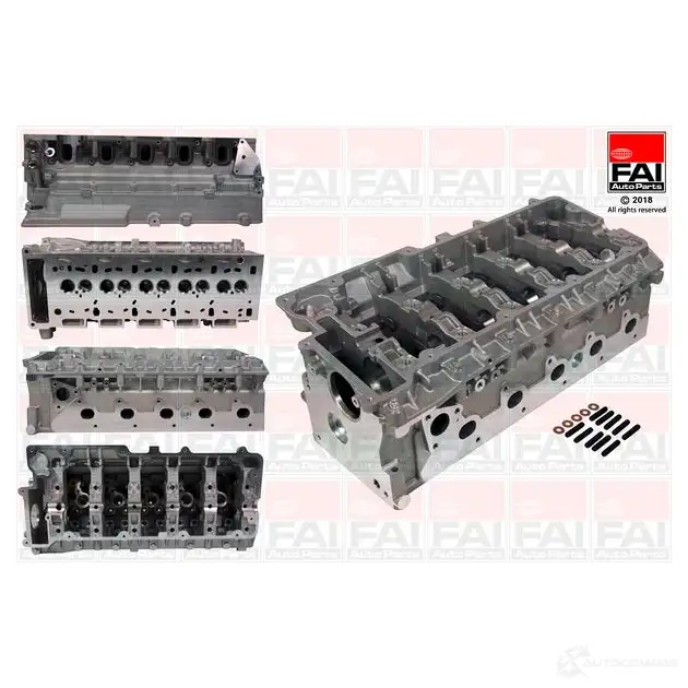 Головка блока цилиндров FAI AUTOPARTS 5027049478008 bch066 P 3C2SV 1222577383 - Изображение 1