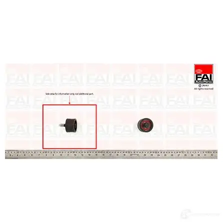 Обводной ролик ремня ГРМ FAI AUTOPARTS GQC JA t9247 5027049085145 2177708