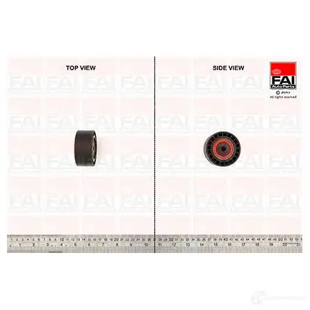 Обводной ролик ремня ГРМ FAI AUTOPARTS t1161 2177640 5027049286382 YZFW1 Z изображение 0