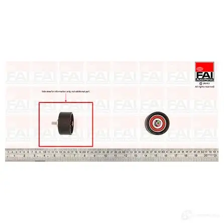 Обводной ролик ремня ГРМ FAI AUTOPARTS 2177802 t9377 5027049249974 HYFK MQQ
