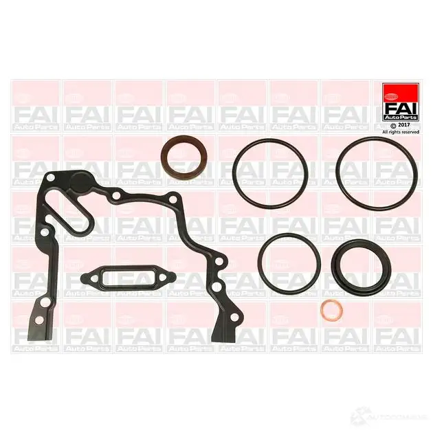 Комплект прокладок корпуса коленчатого вала FAI AUTOPARTS 2165685 cs1006 YF 7QR6E 5027049218390 изображение 0