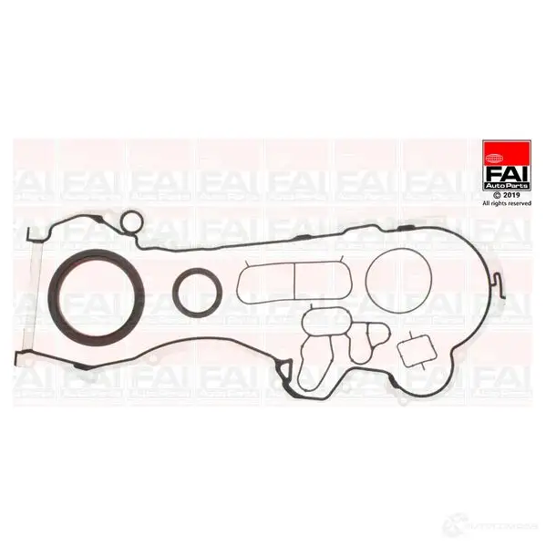 Комплект прокладок корпуса коленчатого вала FAI AUTOPARTS 2165865 5027049507531 cs1618 M 6ND3DS изображение 0