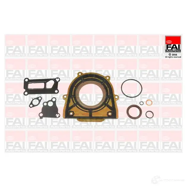 Комплект прокладок корпуса коленчатого вала FAI AUTOPARTS 5027049351660 9G2 NQM cs1638 2165874 изображение 0