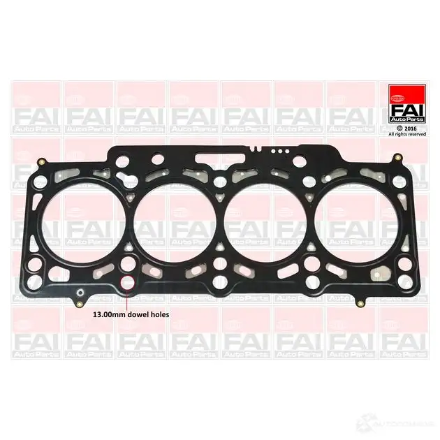 Прокладка ГБЦ, головки блока цилиндров FAI AUTOPARTS 5027049350014 2167793 hg1662b C51E9 4