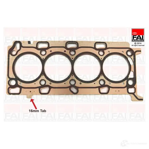 Прокладка ГБЦ, головки блока цилиндров FAI AUTOPARTS hg1770 5027049395695 DDK DZNA 2167877