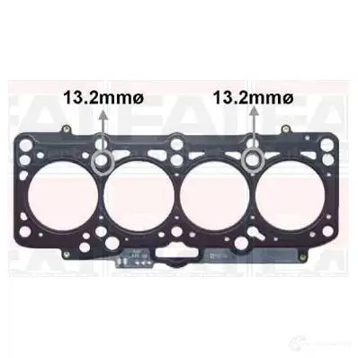 Прокладка ГБЦ, головки блока цилиндров FAI AUTOPARTS J MFRGH8 hg1013b 2167280 5027049204232 изображение 0