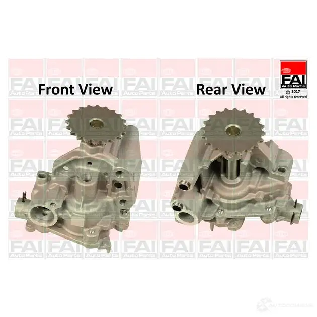 Масляный насос FAI AUTOPARTS 5027049470323 op337 1222595409 9G56 TU - Изображение 1