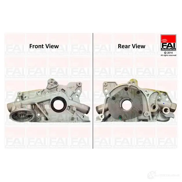 Масляный насос FAI AUTOPARTS 5027049271395 op227 046HF PU 2170696 - Изображение 1