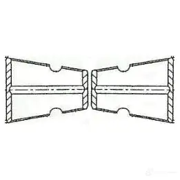 Втулки малой головки шатуна FAI AUTOPARTS 5027049553248 bs4001std 1424227851 4M QPF0
