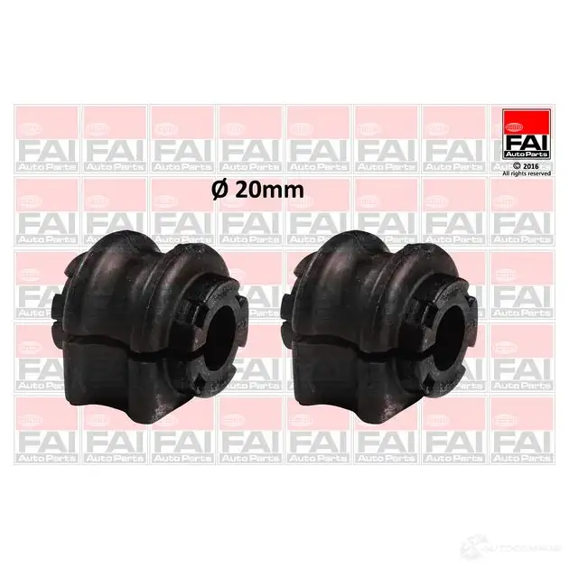 Втулка стабилизатора FAI AUTOPARTS 2176120 ss7563k W6 VVXU 5027049417953 изображение 0