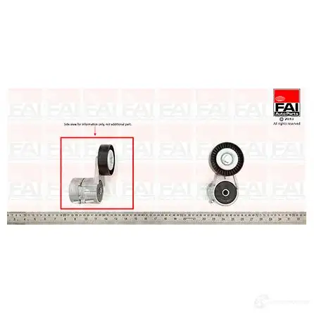 Рычаг натяжителя клинового ремня FAI AUTOPARTS t1008 5027049274730 Y5J 9SL 2177597 изображение 0