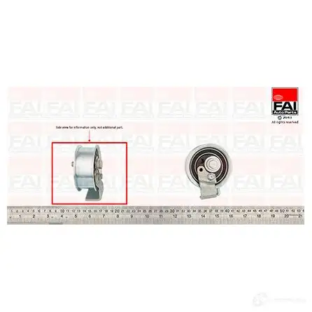 Натяжной ролик ГРМ FAI AUTOPARTS 5027049204676 GFMB F 2177796 t9365 изображение 0