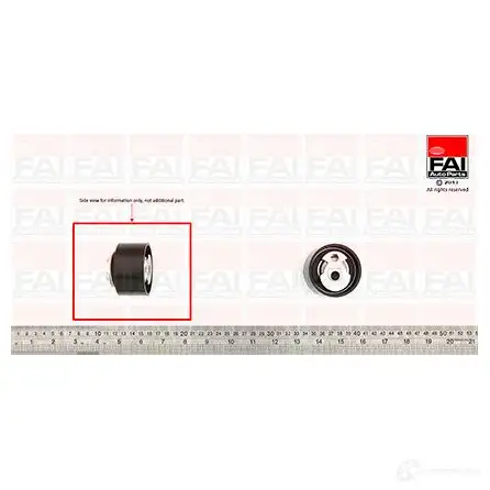 Натяжной ролик ГРМ FAI AUTOPARTS t9317 2177762 P1 DI1 5027049181748 изображение 0