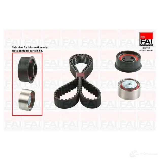 Комплект ремня ГРМ FAI AUTOPARTS 5027049273122 8 AQUGB tbk370 2178228 изображение 0