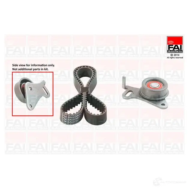 Комплект ремня ГРМ FAI AUTOPARTS 5027049258839 tbk395 CS AWSIX 2178251