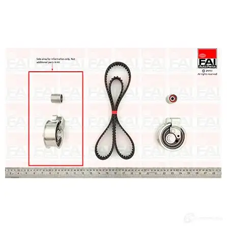 Комплект ремня ГРМ FAI AUTOPARTS 2178054 XV9V QKH tbk166 5027049204683