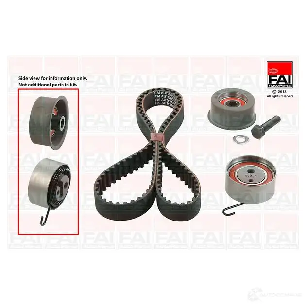 Комплект ремня ГРМ FAI AUTOPARTS Q XR4D2K 5027049250246 2178206 tbk348