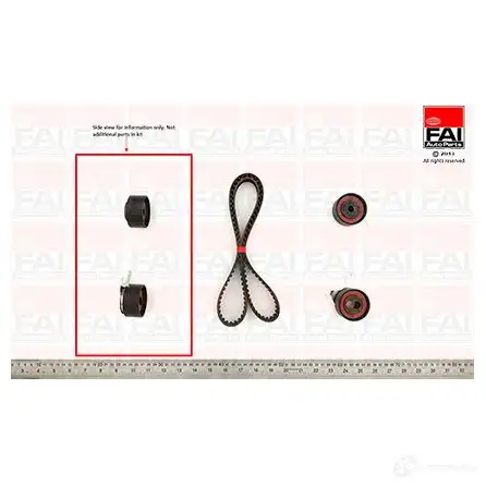 Комплект ремня ГРМ FAI AUTOPARTS 2178262 5027049259898 tbk419 4VM5 CT изображение 0
