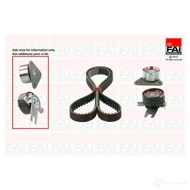 Комплект ремня ГРМ FAI AUTOPARTS RC9G0T 7 5027049310193 tbk521 2178359 изображение 1