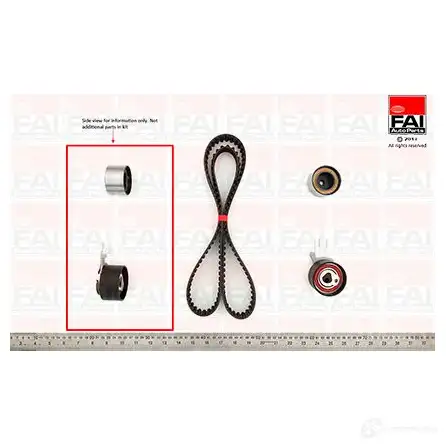 Комплект ремня ГРМ FAI AUTOPARTS 2178276 EI Y9W tbk437 5027049279797 изображение 0