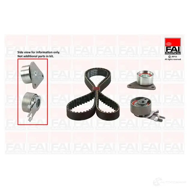 Комплект ремня ГРМ FAI AUTOPARTS tbk478 5027049287419 EBZ8H KT 2178313 изображение 0