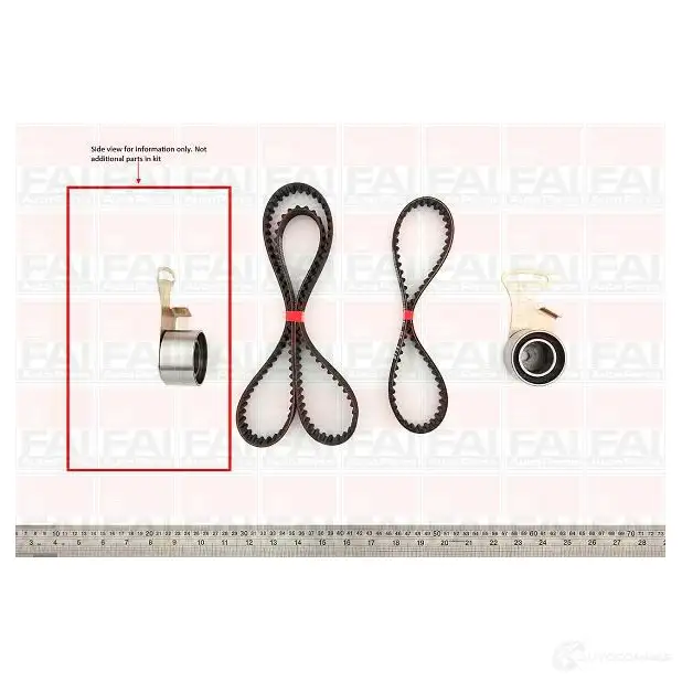 Комплект ремня ГРМ FAI AUTOPARTS 5027049199019 2178051 0 MMW1 tbk163
