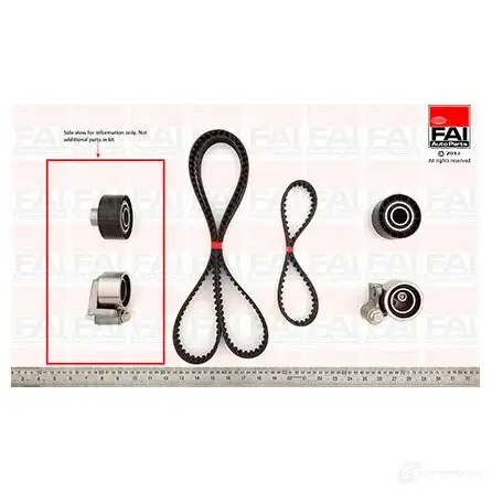 Комплект ремня ГРМ FAI AUTOPARTS 2178255 tbk406 GA5 NMX 5027049264656