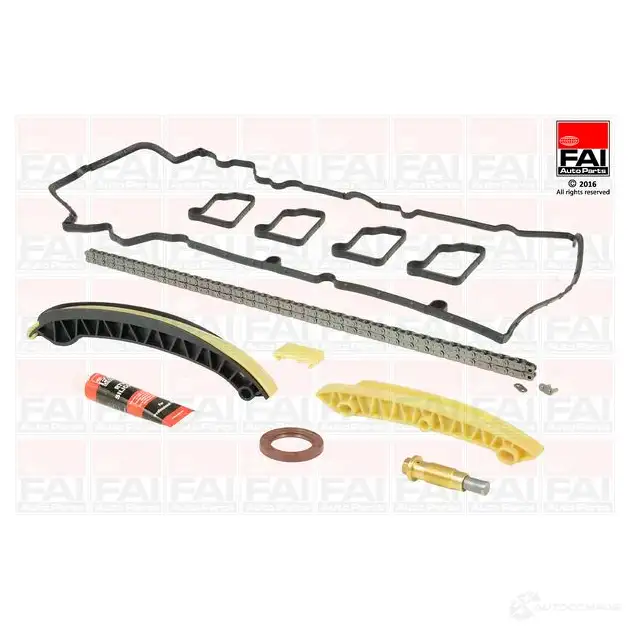 Комплект цепи ГРМ FAI AUTOPARTS tck101 7ZA NBUI 2178442 5027049299498 изображение 0