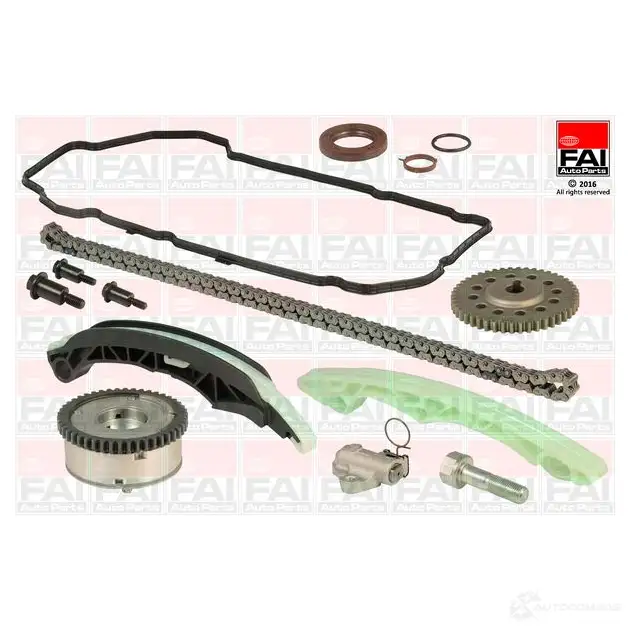 Комплект цепи ГРМ FAI AUTOPARTS F OIO9Q 2178580 5027049393424 tck205vvt изображение 0