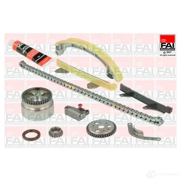 Комплект цепи ГРМ FAI AUTOPARTS DJ 6XT5 1419044615 5027049470439 tck82vvt изображение 0