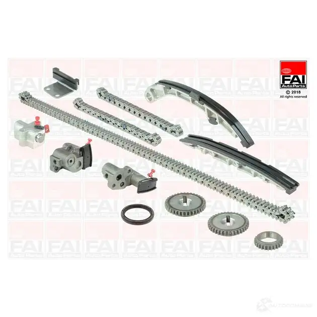 Комплект цепи ГРМ FAI AUTOPARTS 5027049470477 tck252l 2178682 A 1PPEXO изображение 0