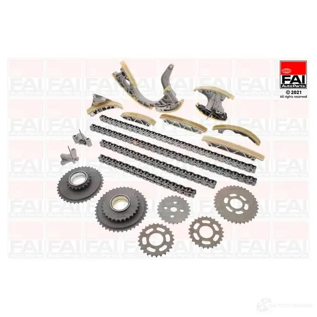 Комплект цепи ГРМ FAI AUTOPARTS 2178611 5027049447677 CJB DKGL tck217ng изображение 0