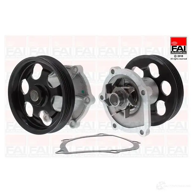 Водяной насос, помпа FAI AUTOPARTS wp6195 2179346 5027049173675 YKYJ 8 - Изображение 1